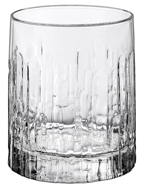 Vaso Borgonovo Oak de vidrio