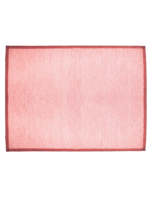 Mantel individual rectangular de poliéster Elsa 1
