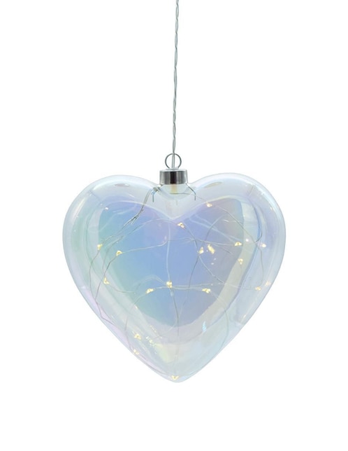 Colgante decorativo Angio Candles Corazón Led con luz