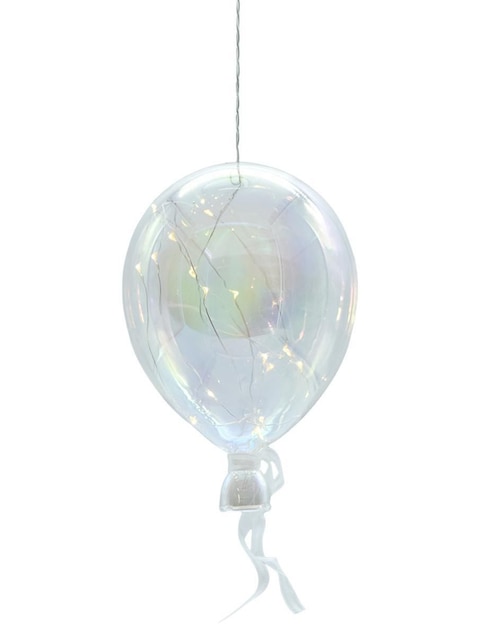 Colgante decorativo Angio Candles Globo de Cristal Led