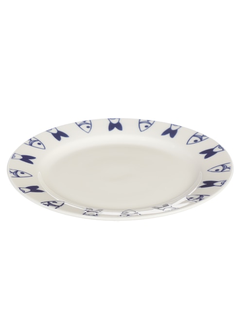 Plato trinche Haus Marina de porcelana