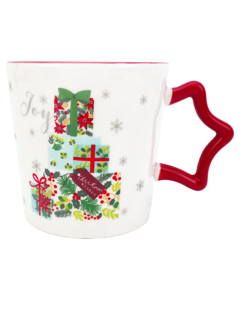 Taza navideña ornamental Christmas Spirit Star