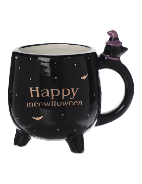 Taza de Halloween de colección Cementerium Black Cat