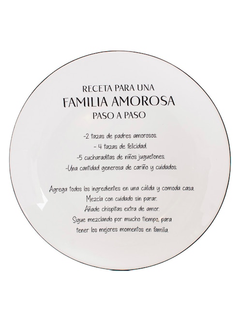Platón de cerámica 1
