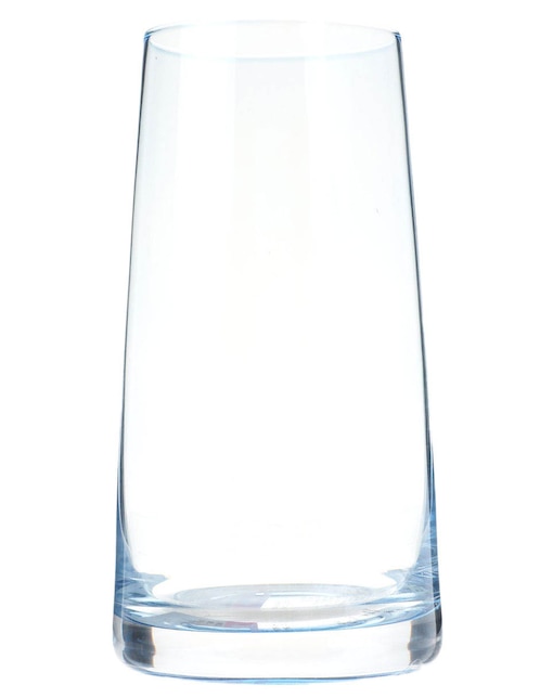 VASO 1 PZA COLOR GLASS, 470 ML, AZUL HA