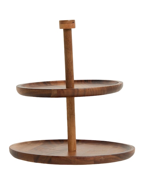 Pastelero de 2 pisos Haus Wood Collection