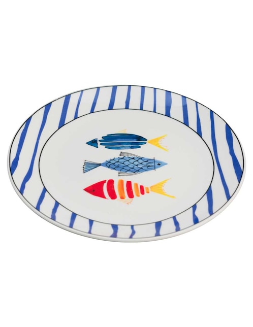 Plato ensalada Haus Mediterraneo de porcelana
