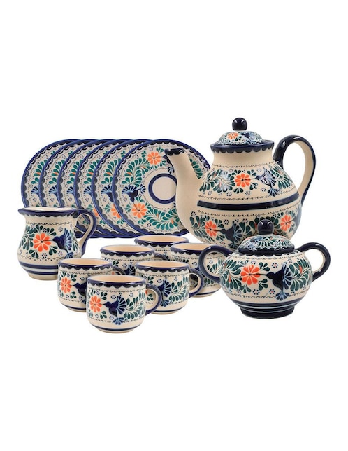 Set de tazas latte Tsikútú colibrí 15 piezas