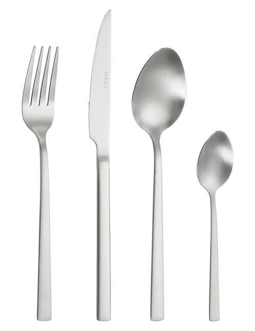 Set cubiertos Glow de acero inoxidable 24 piezas 1