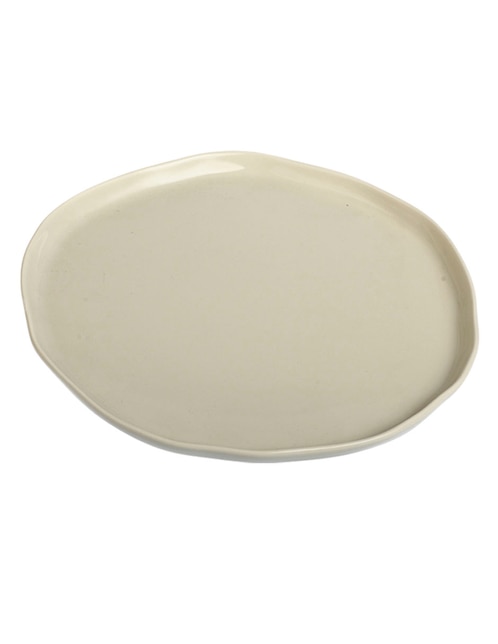 PLATO ENSALADA REDOND, SIN TAMAÑO, BEIGE