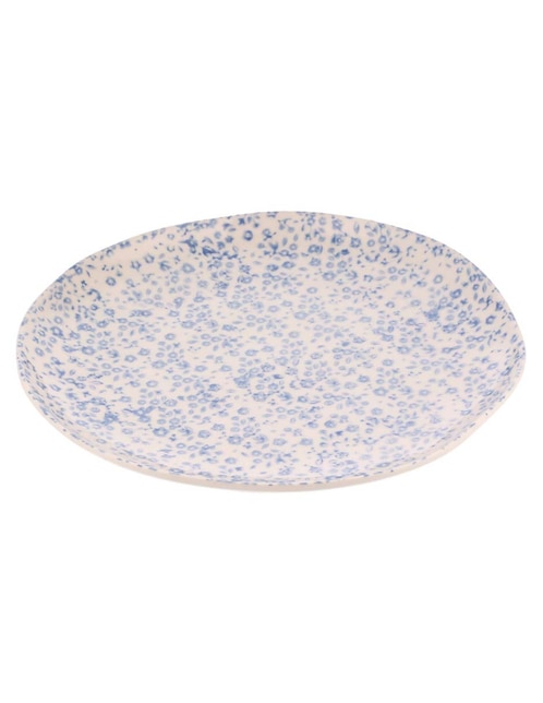 PLATO ENSALADA REDONDO, SIN TAMAÑO, AZUL
