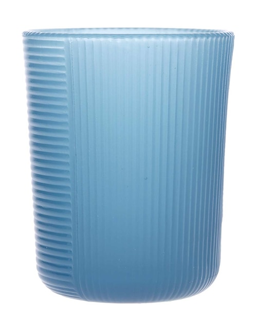 Vaso para agua Peace Colors de vidrio 1
