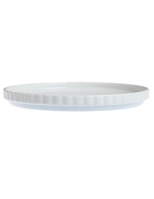 Plato ensalada Haus Yellow and Blue de porcelana