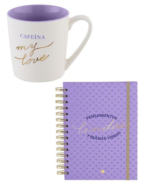 Taza térmica Cafeína 2 piezas