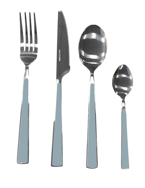 Set cubiertos Haus Como de acero inoxidable 16 piezas