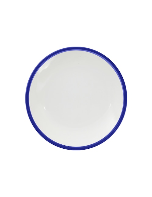 Plato postre LEEDS de stoneware 1