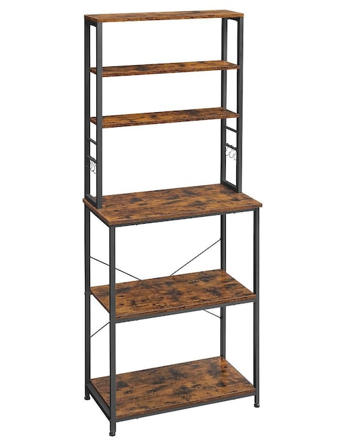 Estante de madera con metal Vasagle Bellita MKKS019B01