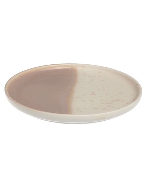 Plato ensalada Oasis Floral de porcelana 1
