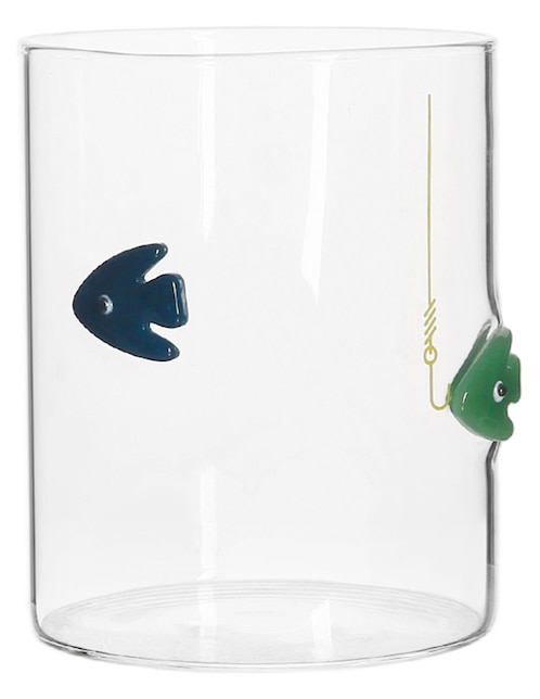 Vaso para agua de vidrio 1