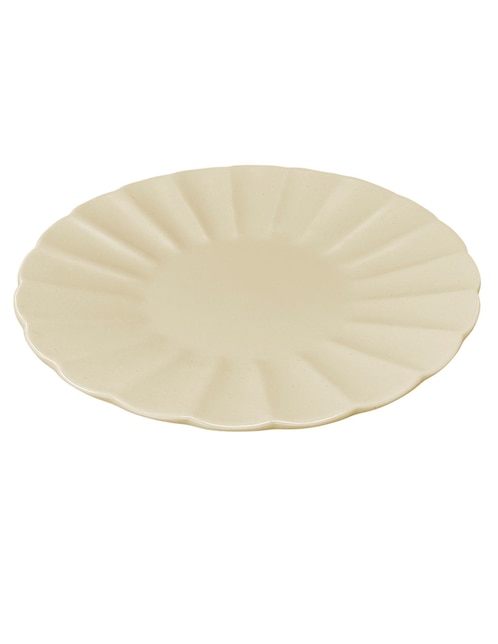 Plato ensalada Oasis Tropical de stoneware 1