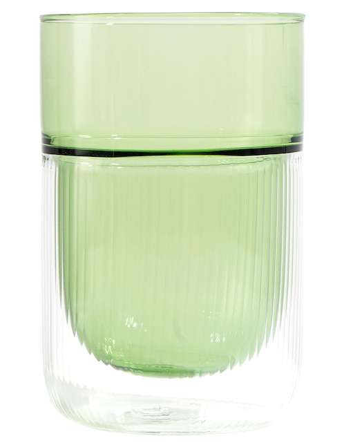 Vaso para agua de vidrio borosilicato 1