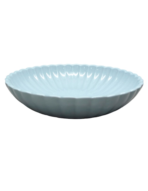 Plato pasta Haus Oasis Tropical de stoneware