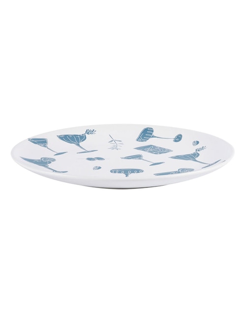 Plato trinche Haus Bar de stoneware