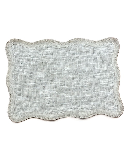 Mantel individual rectangular de algodón Haus Oasis Floral