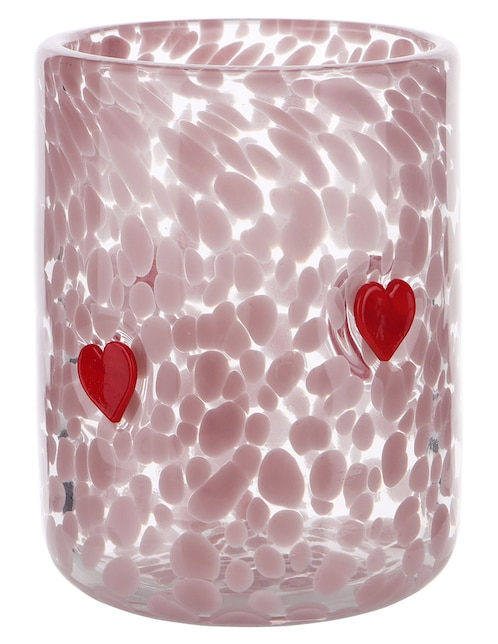 Vaso para agua Valentiness de vidrio