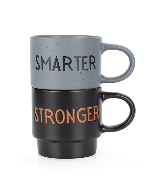 Set de tazas americanas Haus Smarterbi 2 piezas