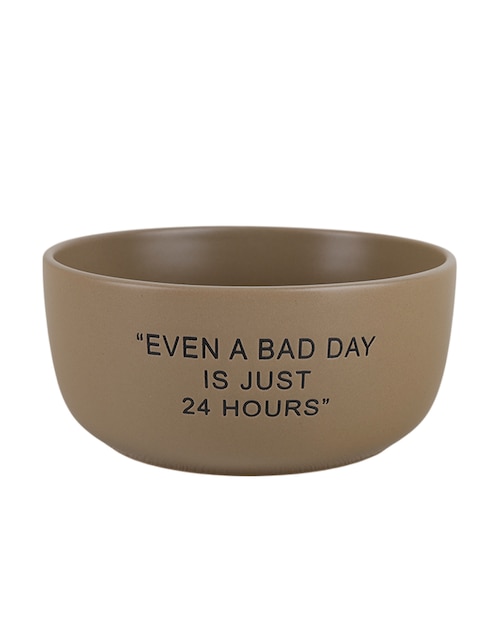Plato sopa Thoughts de stoneware 1