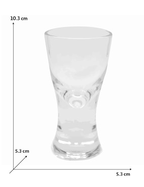 Vaso tequilero Haus de vidrio