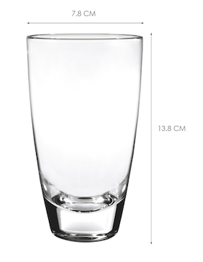 Vaso high ball Haus de vidrio