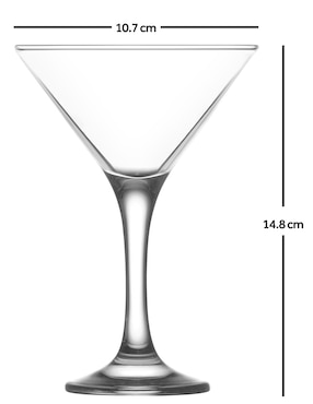 Copa para martini Haus de vidrio