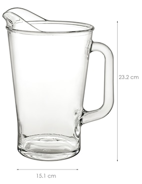 Jarra de vidrio Haus