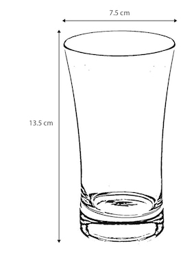 Vaso High Ball Haus de vidrio