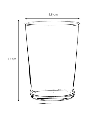 Vaso cerveza Haus de vidrio