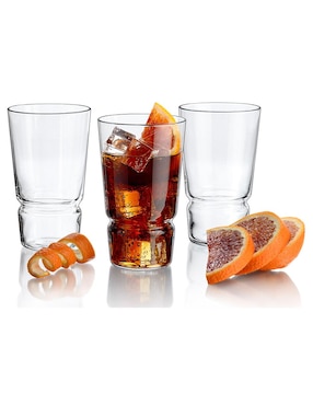 Set vasos Borgonovo Brera con 6 piezas