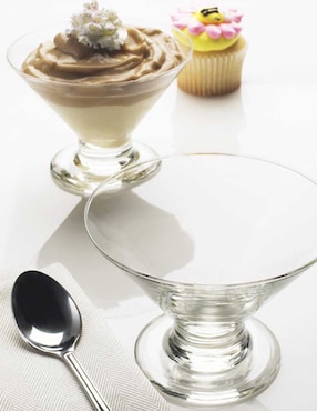 Set de copas para postre Borgonovo Vicenza de vidrio