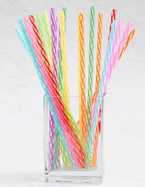 Popotes Kikkerland de papel con 24 piezas