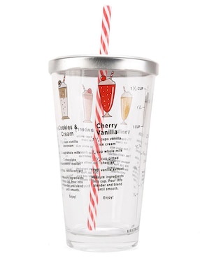 Vaso Kikkerland de vidrio