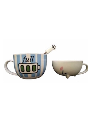 Taza redonda Happy Ware