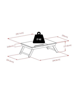 Mesa auxiliar Winsome