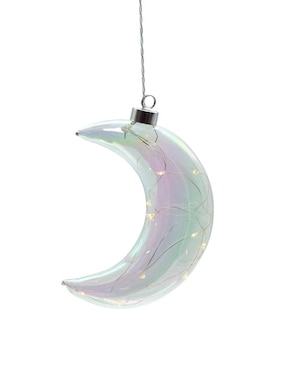 Colgante decorativo Angio Candles Luna de cristal Led