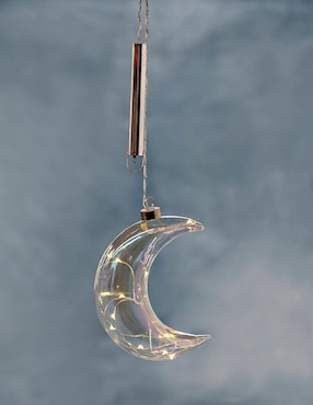Colgante decorativo Angio Candles Luna de cristal Led