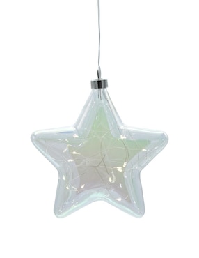 Colgante Decorativo Angio Candles Estrella De Cristal Led