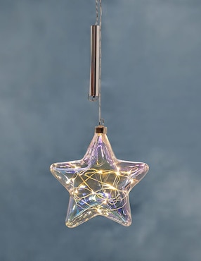 Colgante decorativo Angio Candles Estrella de cristal Led