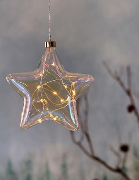 Colgante decorativo Angio Candles Estrella de cristal Led