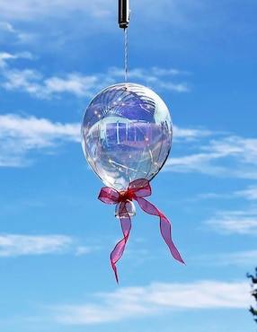 Colgante decorativo Angio Candles Globo de Cristal Led