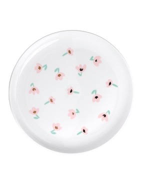 Plato Ensalada Haus Sweet Flowers De Porcelana 1 Pieza